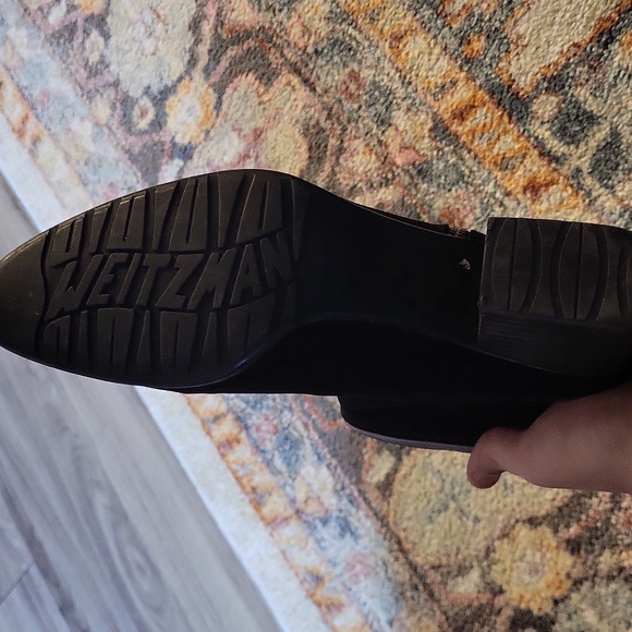 Stuart Weitzman Goreit Gore-Tex Waterproof Black Ankle Boots Booties size 9 - Picture 5 of 7